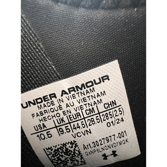 Under Armour Spotlight 4 MC Football Cleats Black 3027977-001 Men Size 10.5. main image 12